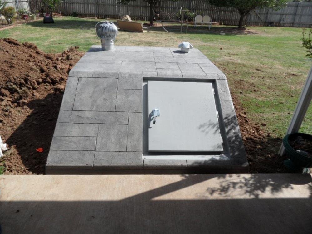 Storm shelters and survival bunkers