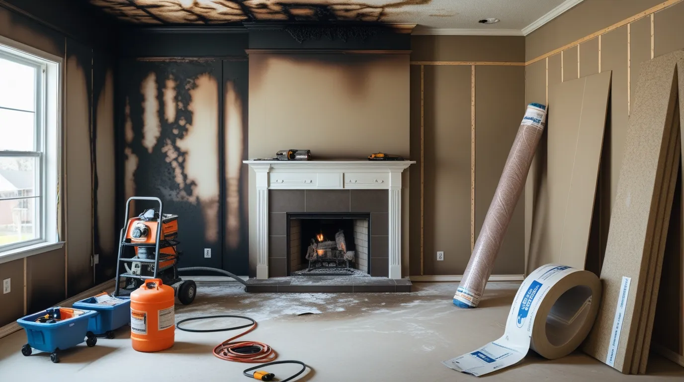 Read more about the article Average Fire Damage Restoration Cost Explained